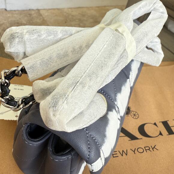 Last 1 ‼️Coach Tabby Shoulder Bag 20 With Quilting And Tie-Dye CU080 - Picture 12 of 16